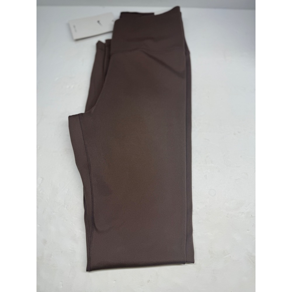 Nike One Dri-FIT Mid-Rise Leggings Brown XS DD0252-231 New With Tags
